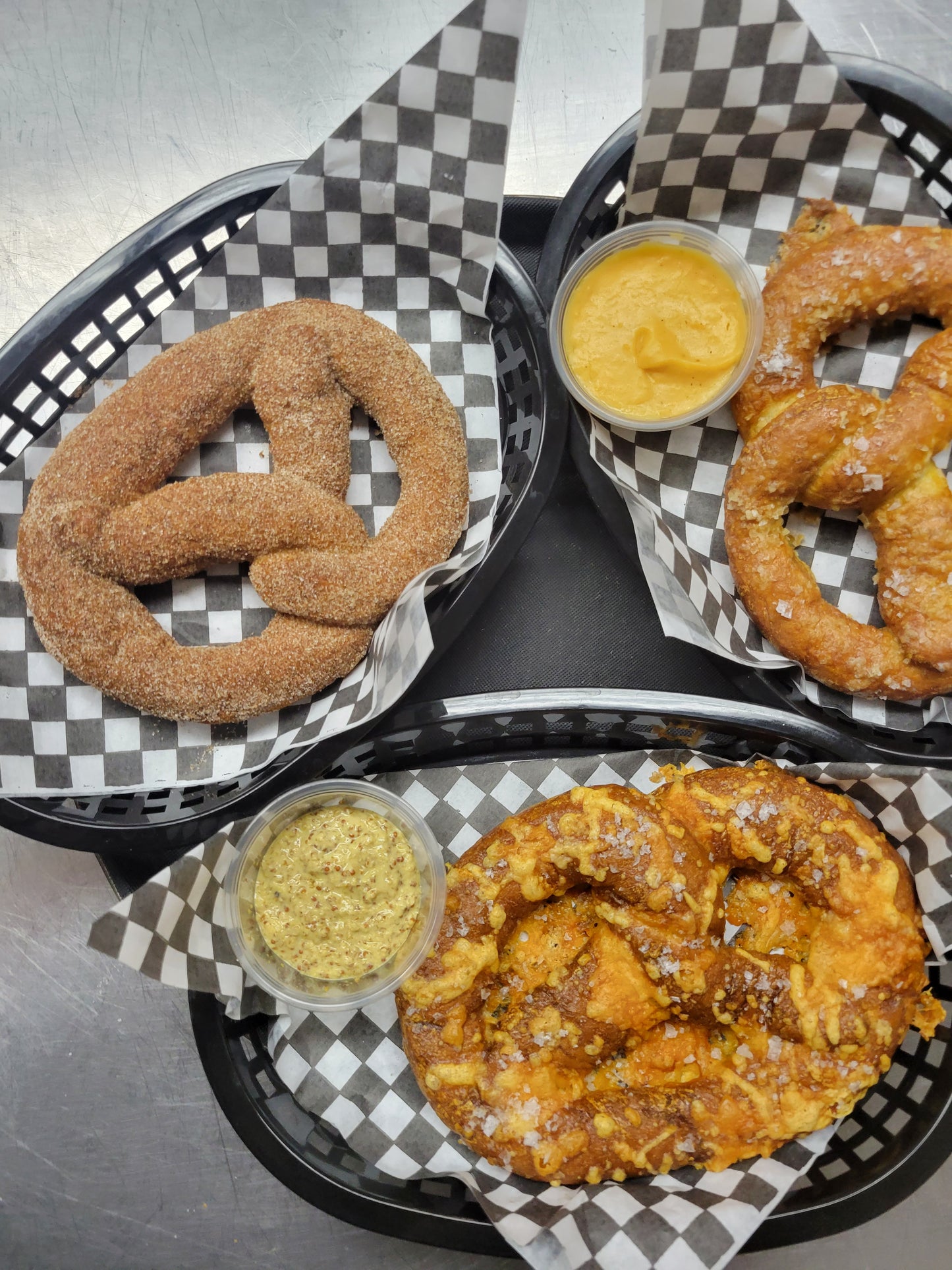 Pumpkin Spice Soft Pretzel