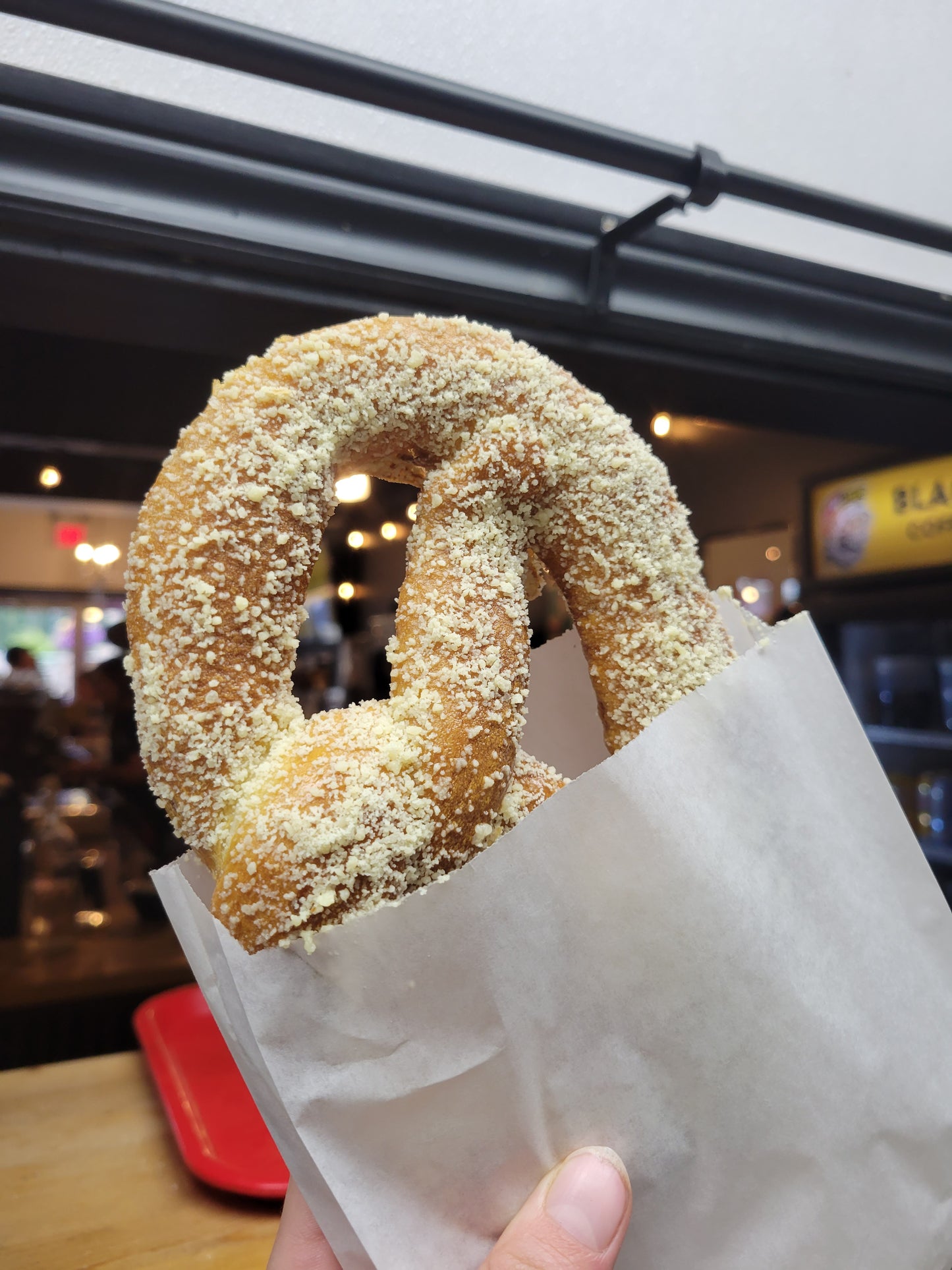 Garlic Parm Soft Pretzel