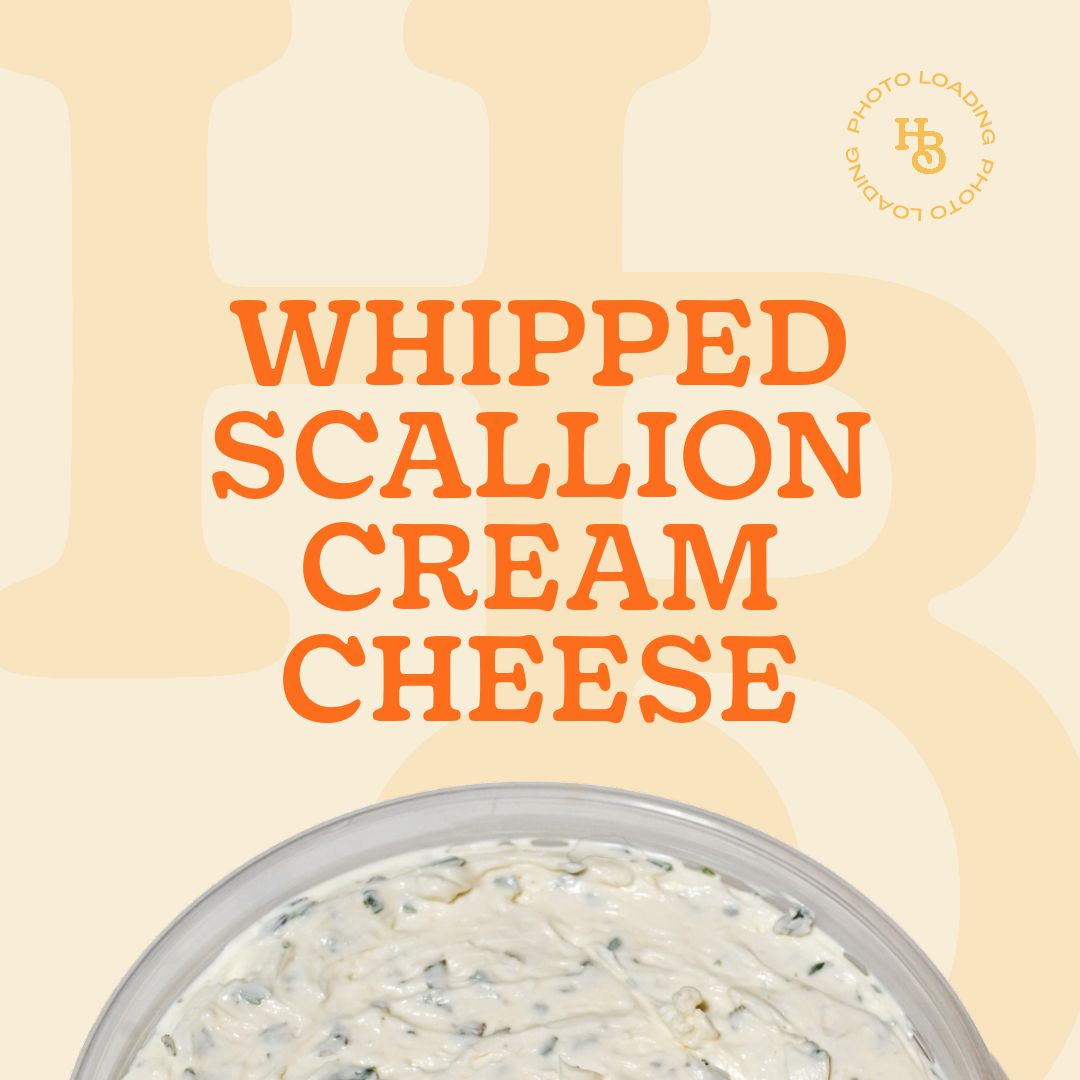 Whipped Scallion Cream Cheese